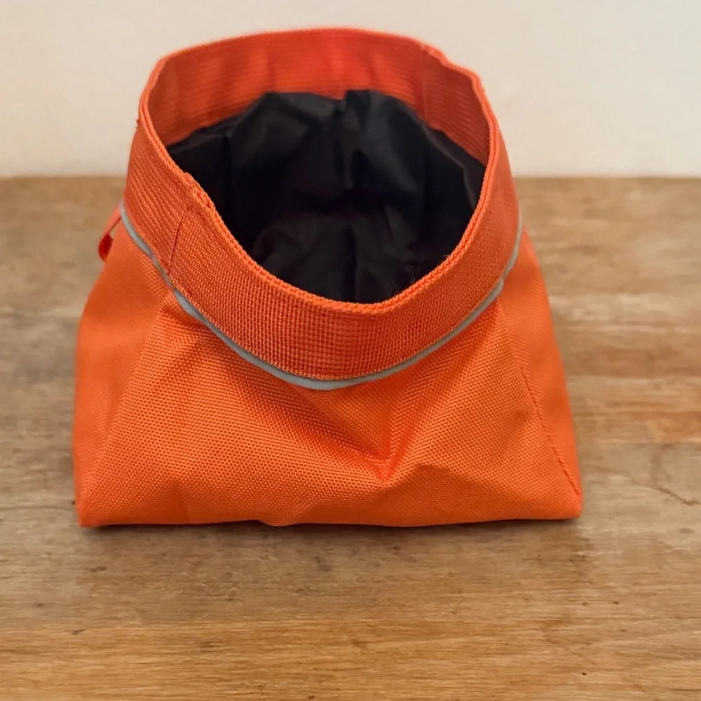RuffWear Vibrant Orange Dog Water Bowl